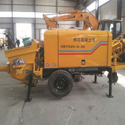 混凝土攪拌拖泵 安徽太湖制造，全國泵送服務網絡全覆蓋